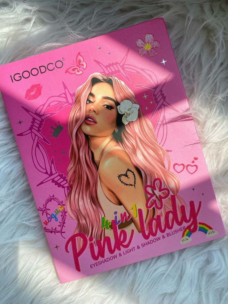 🌸 Pink Lady 4-IN-1 Makeup Palette - 63 Shades!💖