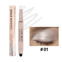 12-Color Double-Ended Eyeshadow Stick: Instant Eye Look Perfection🩷