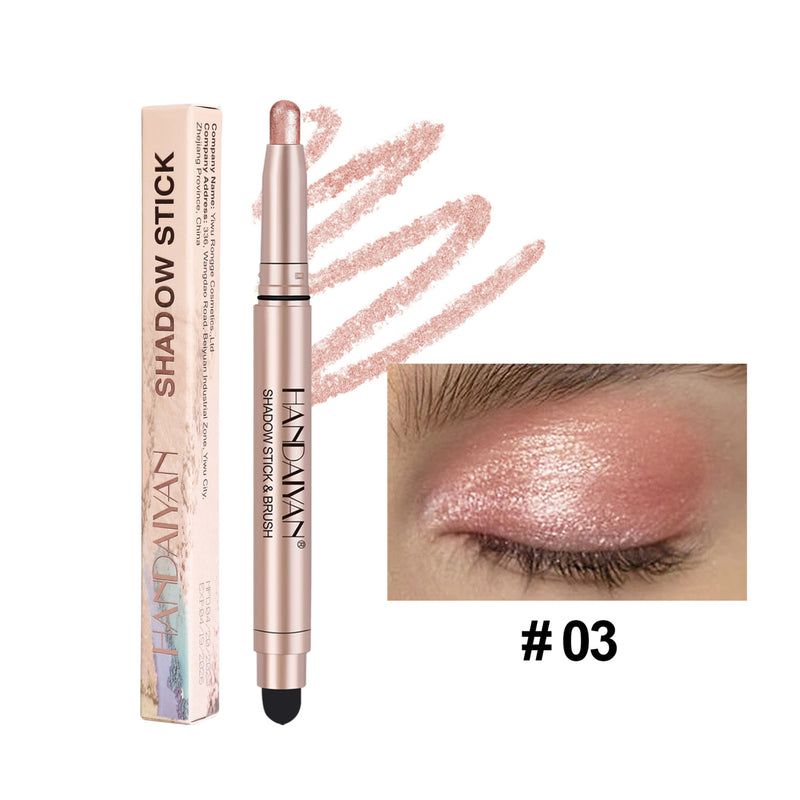 12-Color Double-Ended Eyeshadow Stick: Instant Eye Look Perfection🩷