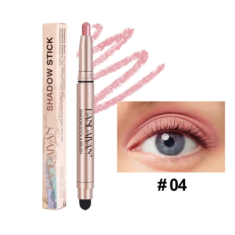 12-Color Double-Ended Eyeshadow Stick: Instant Eye Look Perfection🩷