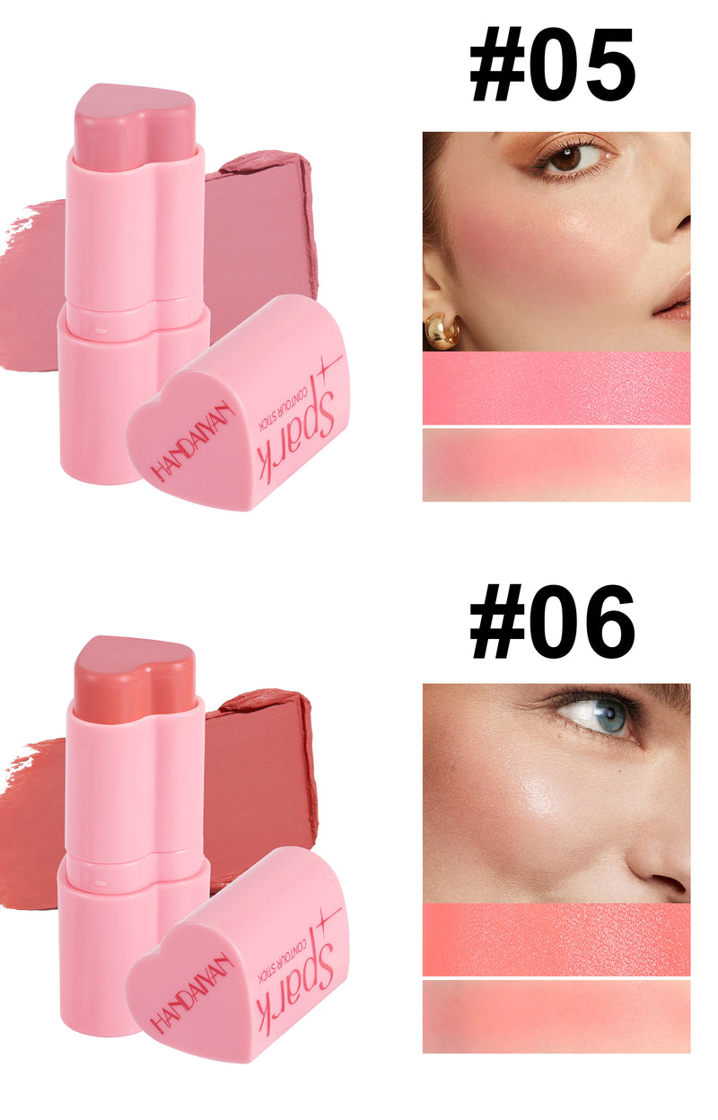 Multi-Use Heart Blush Stick - 8 Shades!