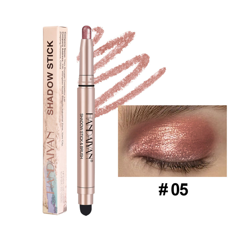 12-Color Double-Ended Eyeshadow Stick: Instant Eye Look Perfection🩷