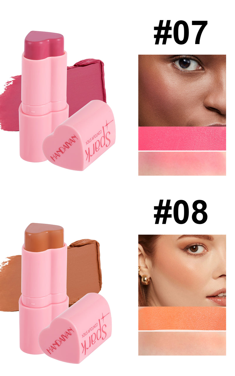 Multi-Use Heart Blush Stick - 8 Shades!