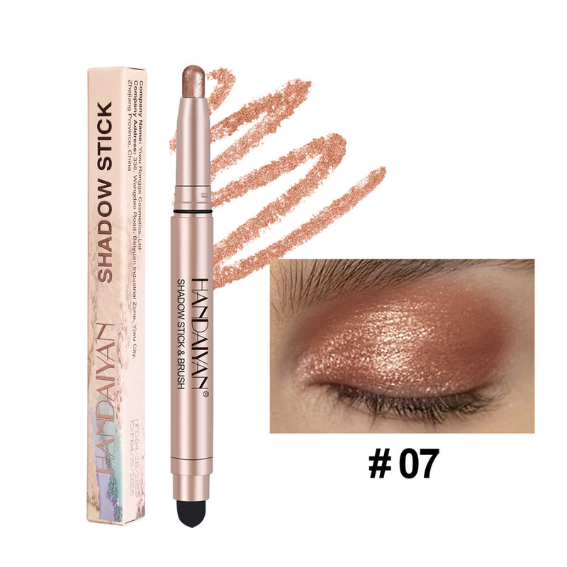 12-Color Double-Ended Eyeshadow Stick: Instant Eye Look Perfection🩷