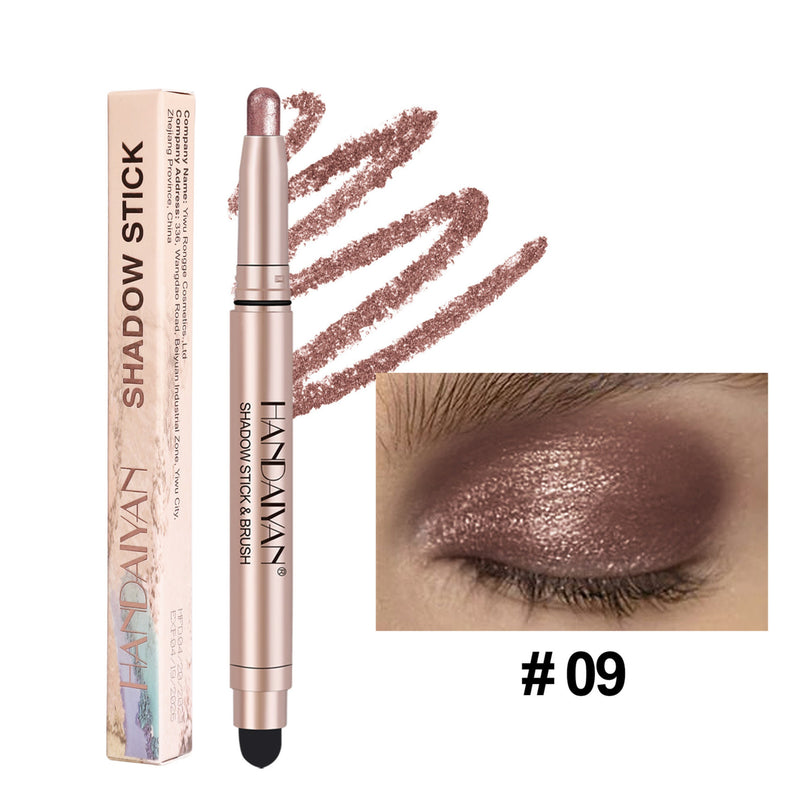 12-Color Double-Ended Eyeshadow Stick: Instant Eye Look Perfection🩷