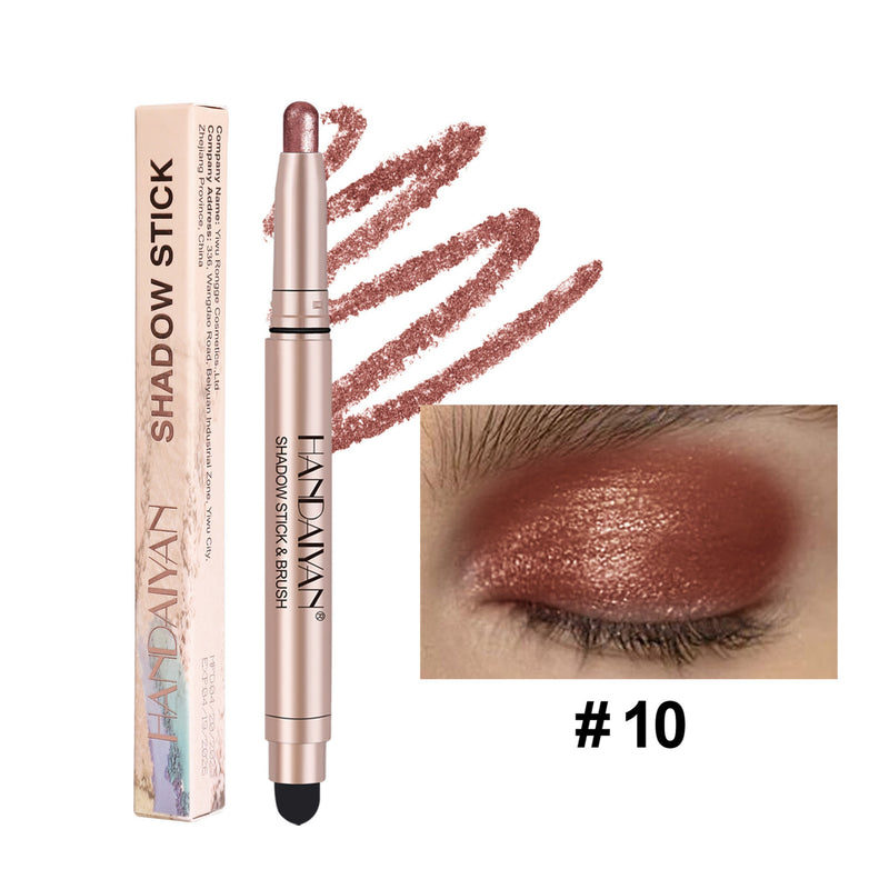 12-Color Double-Ended Eyeshadow Stick: Instant Eye Look Perfection🩷