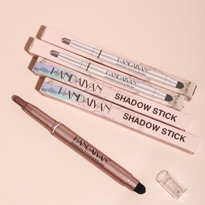 12-Color Double-Ended Eyeshadow Stick: Instant Eye Look Perfection🩷