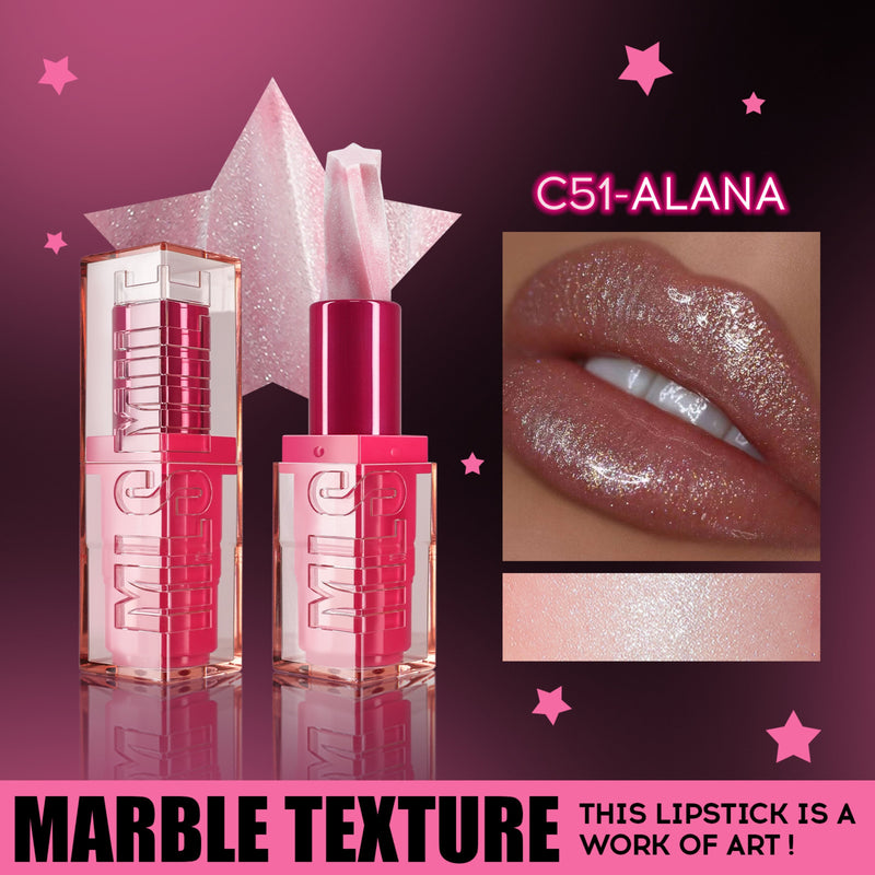 Sparkle Star Marble Lipstick