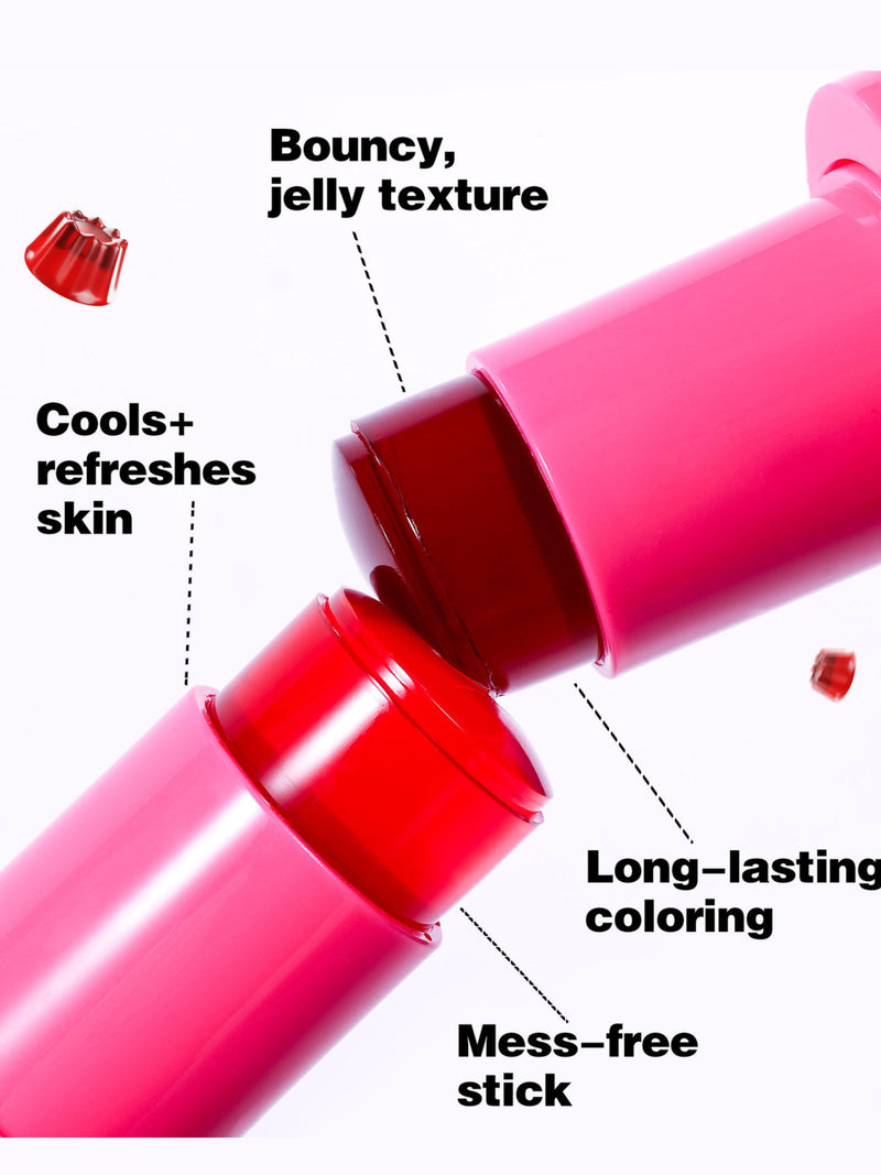 Juicy Heart Jelly Tint: 5-Color Natural Flush for Cheek & Lip💄