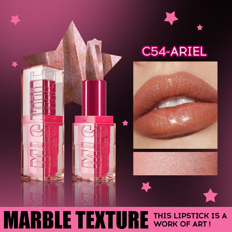 Sparkle Star Marble Lipstick