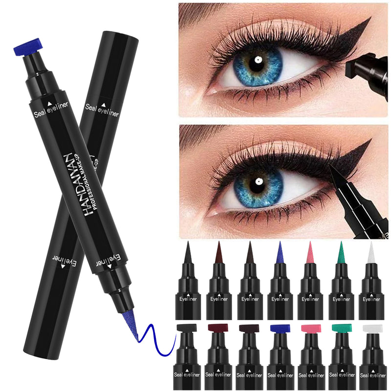 Double-Ended Colorful Stamp Eyeliner