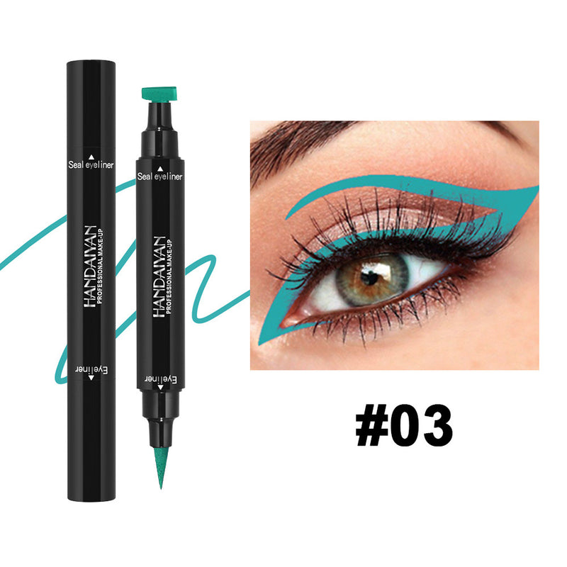 Double-Ended Colorful Stamp Eyeliner