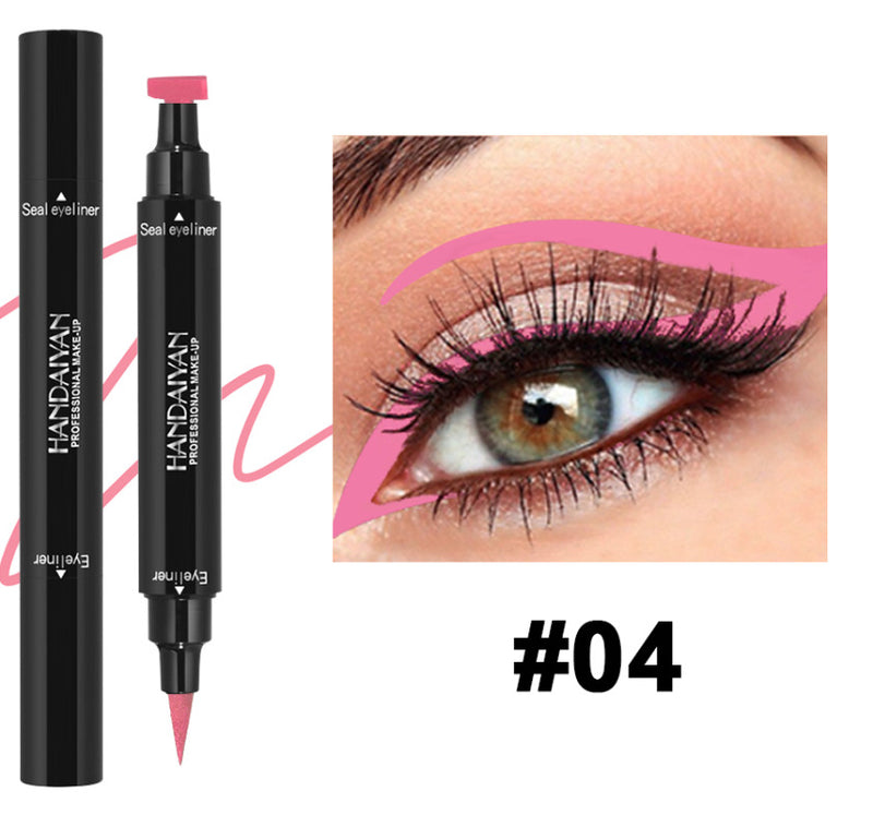 Double-Ended Colorful Stamp Eyeliner