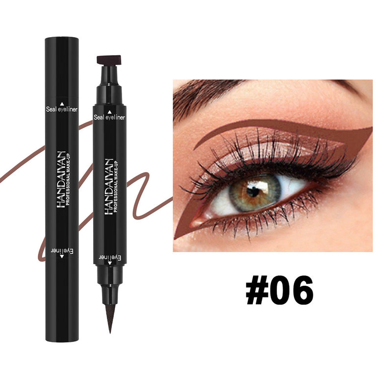 Double-Ended Colorful Stamp Eyeliner