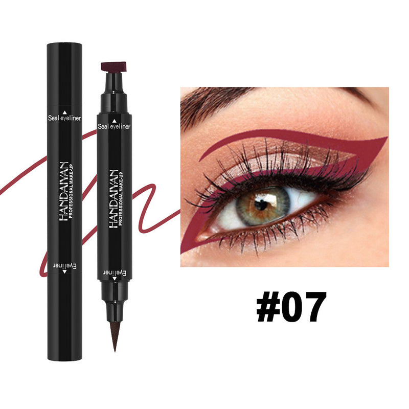 Double-Ended Colorful Stamp Eyeliner