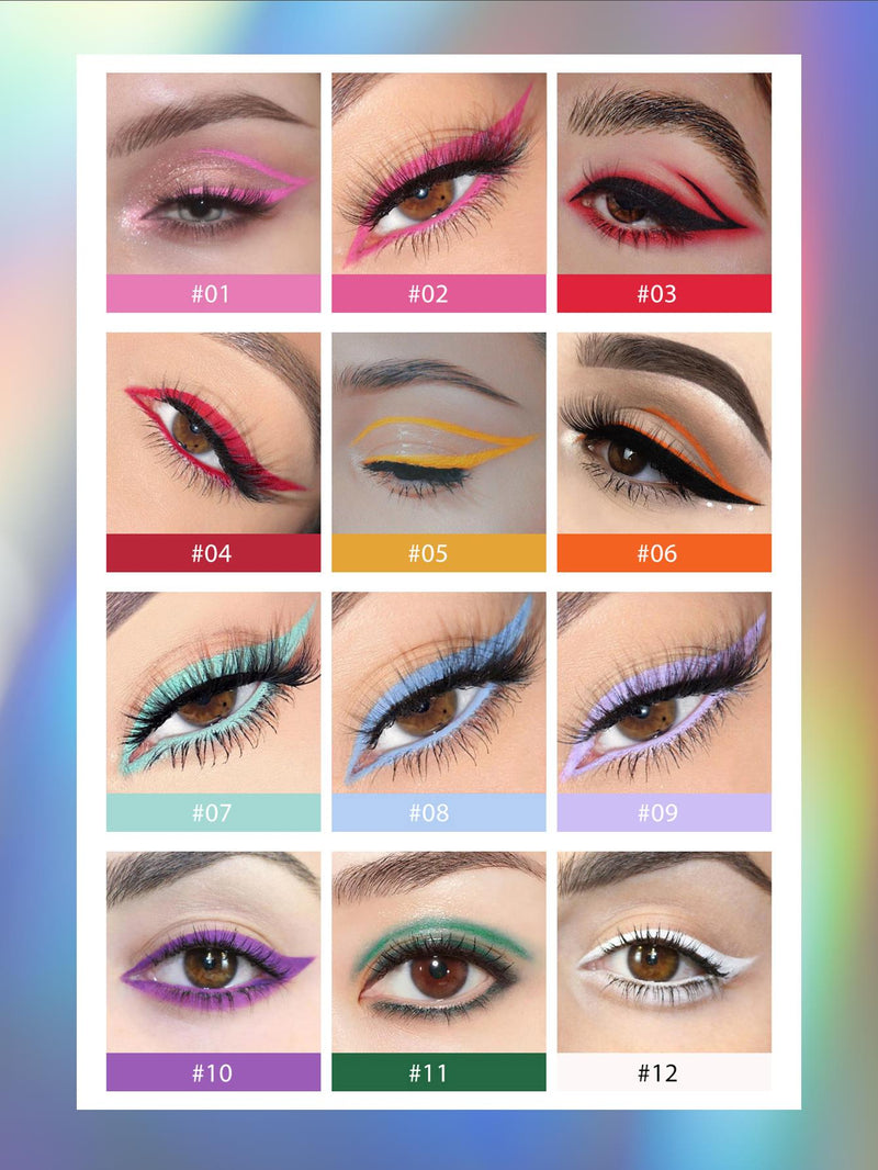 Rainbow Eyeliner Set